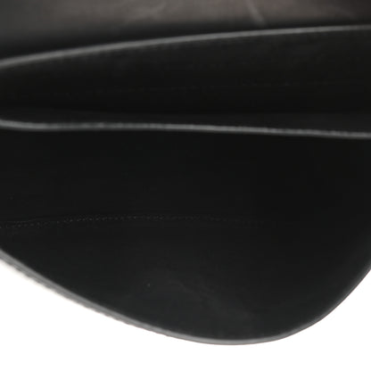 Saint Laurent Smooth Calfskin Classic Monogram Small Kaia Satchel Black 9 of 23