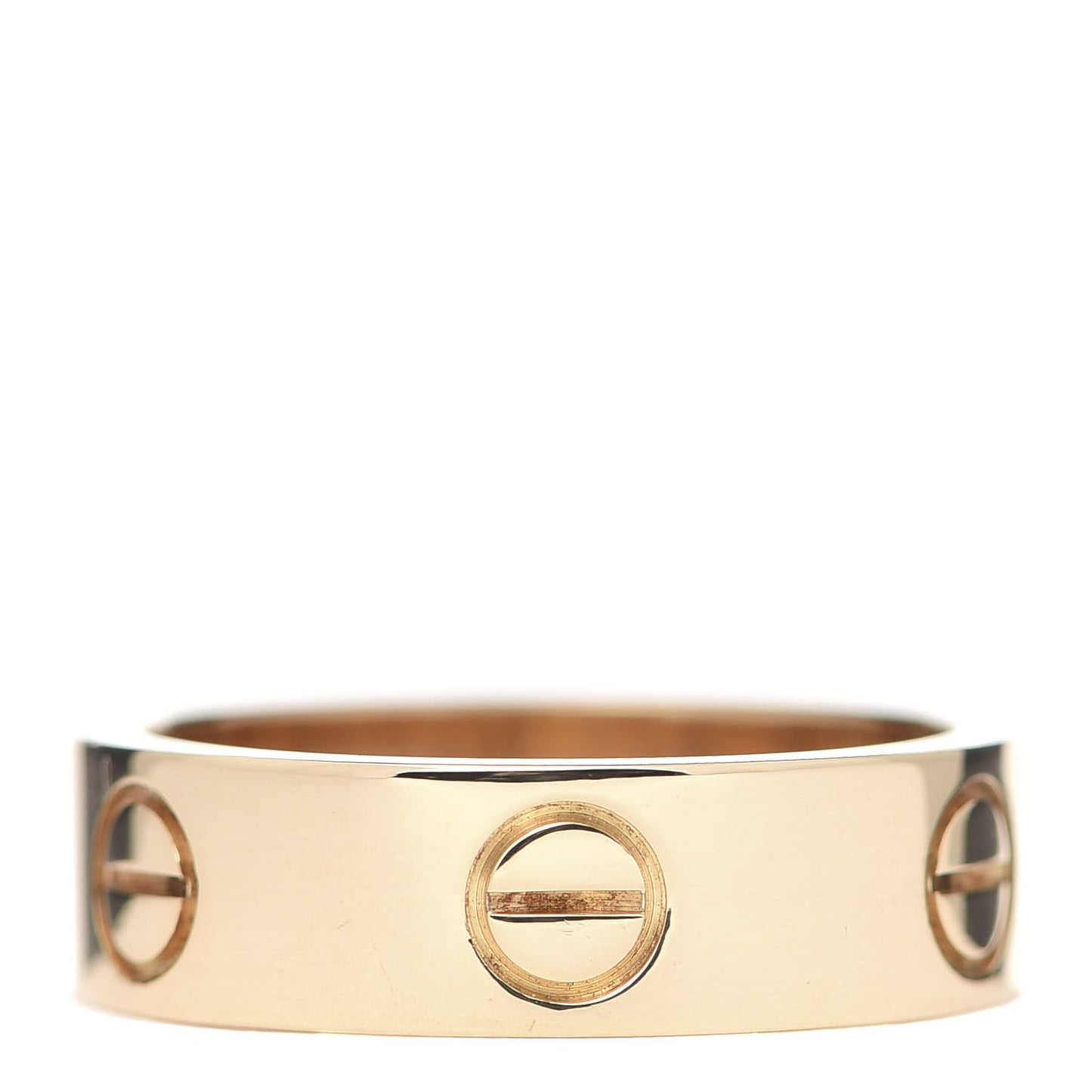 18K Yellow Gold 5.5mm LOVE Ring 53 6.25