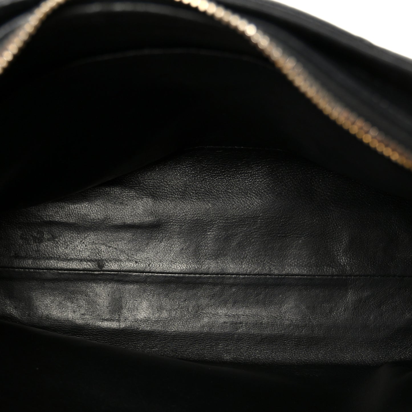 Caviar Quilted Shoulder Bag Black