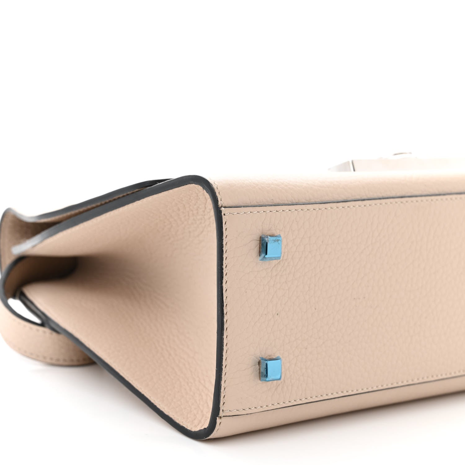 Moynat Taurillon Blush Rejane PM Tourterelle 8 of 12