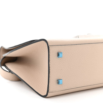 Moynat Taurillon Blush Rejane PM Tourterelle 8 of 12