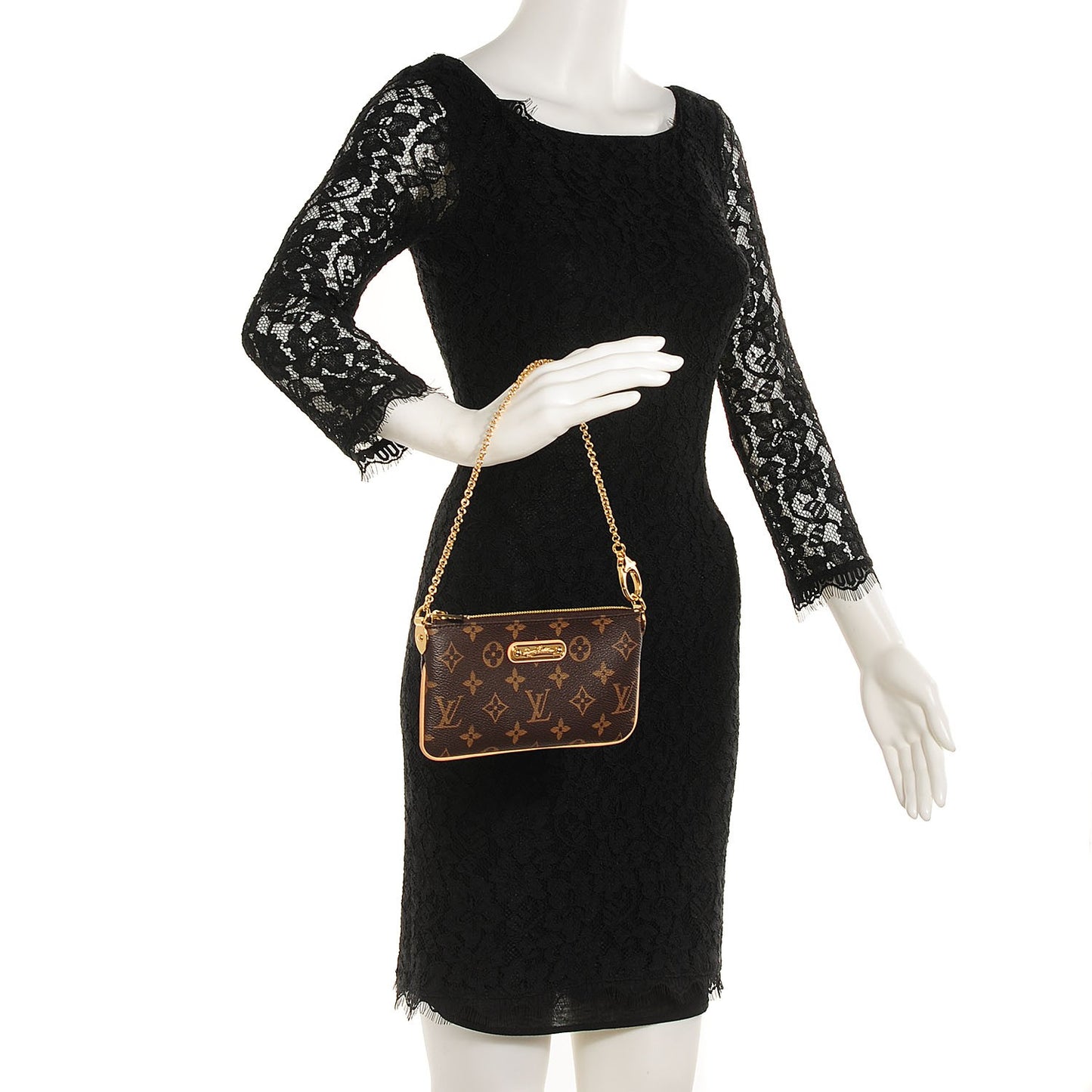 Monogram Milla Clutch MM