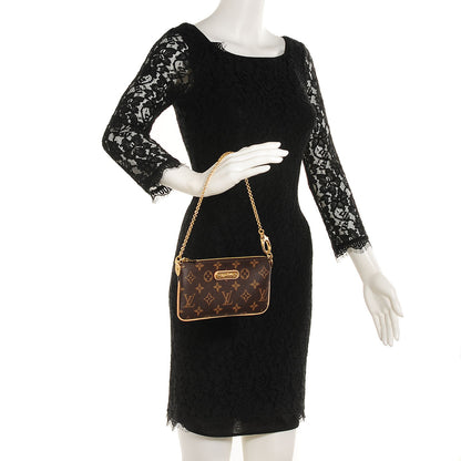 Louis Vuitton Monogram Milla Clutch MM 2 of 7