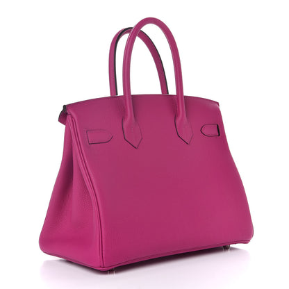 Hermes Togo Birkin 30 Rose Pourpre 3 of 34