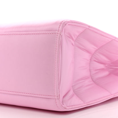 Telfar Nylon Medium Puff Shopping Bag Bubblegum 10 of 12