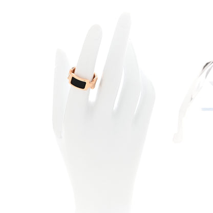 Hermes Madame Calfskin Olympe Ring S Black 2 of 5