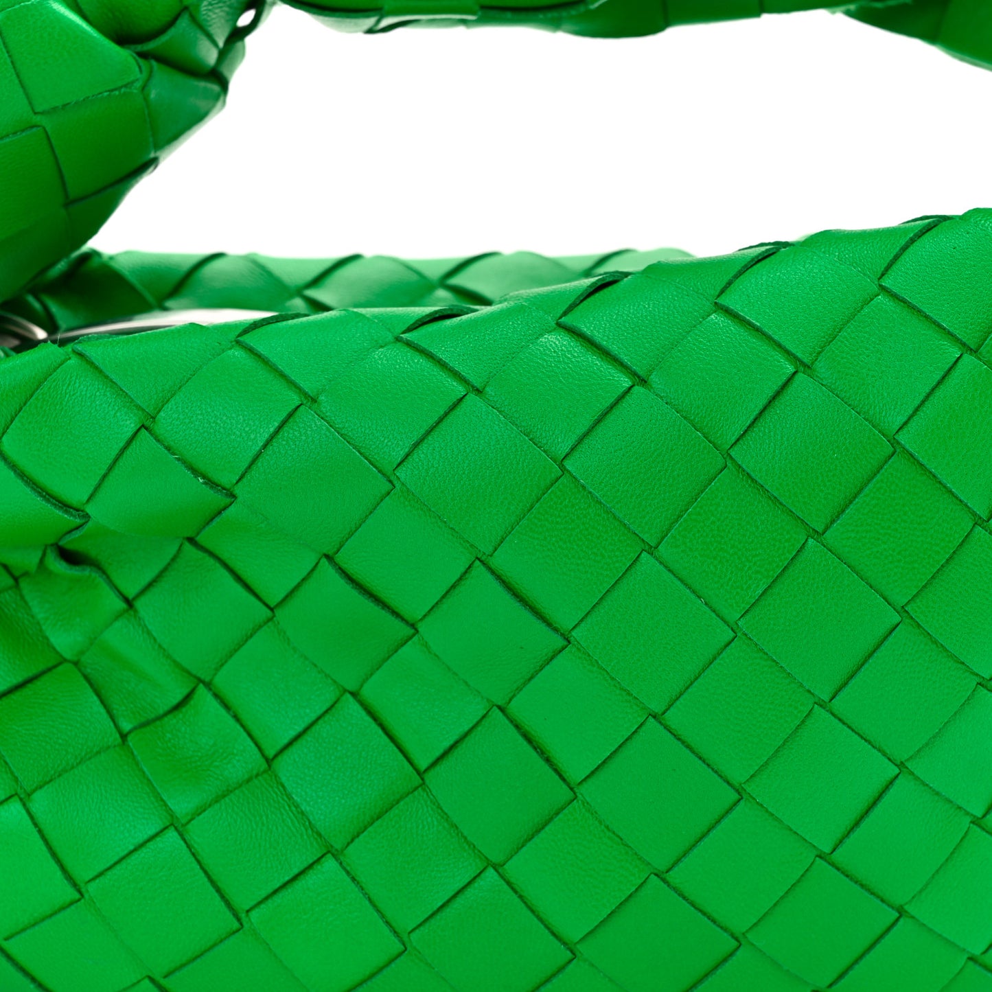 Nappa Intrecciato Mini Jodie Parakeet