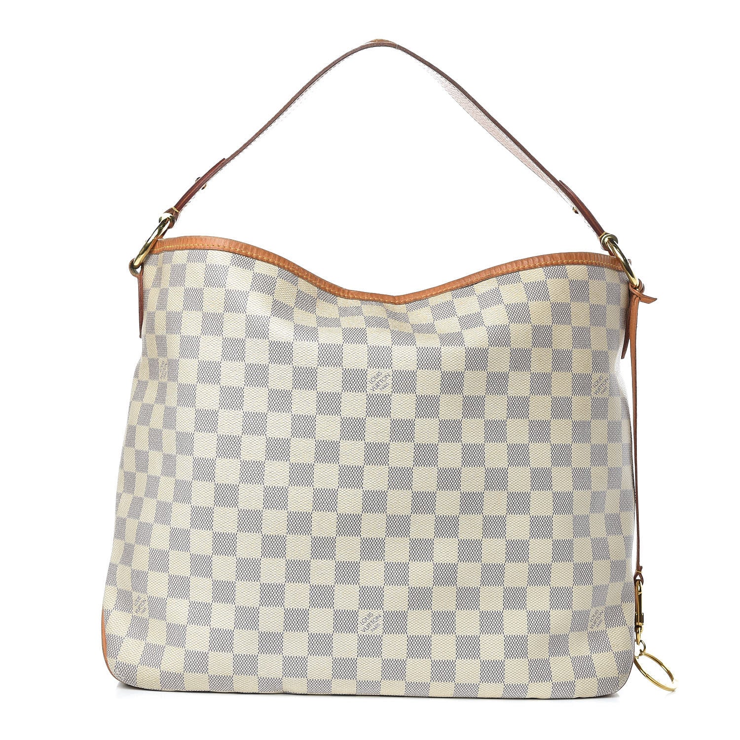 Louis Vuitton Damier Azur Delightful MM Pink 1 of 17