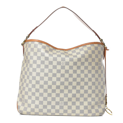 Louis Vuitton Damier Azur Delightful MM Pink 1 of 17