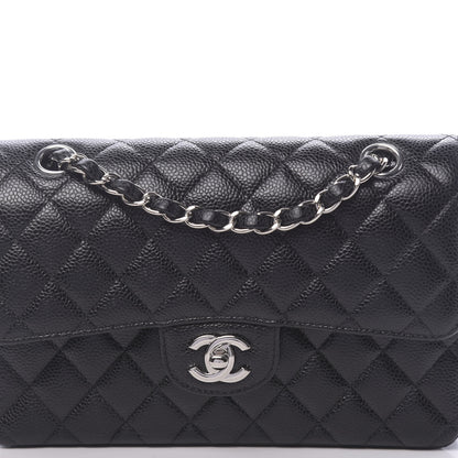 Chanel Caviar Quilted Small Double Flap Black 8 of 11