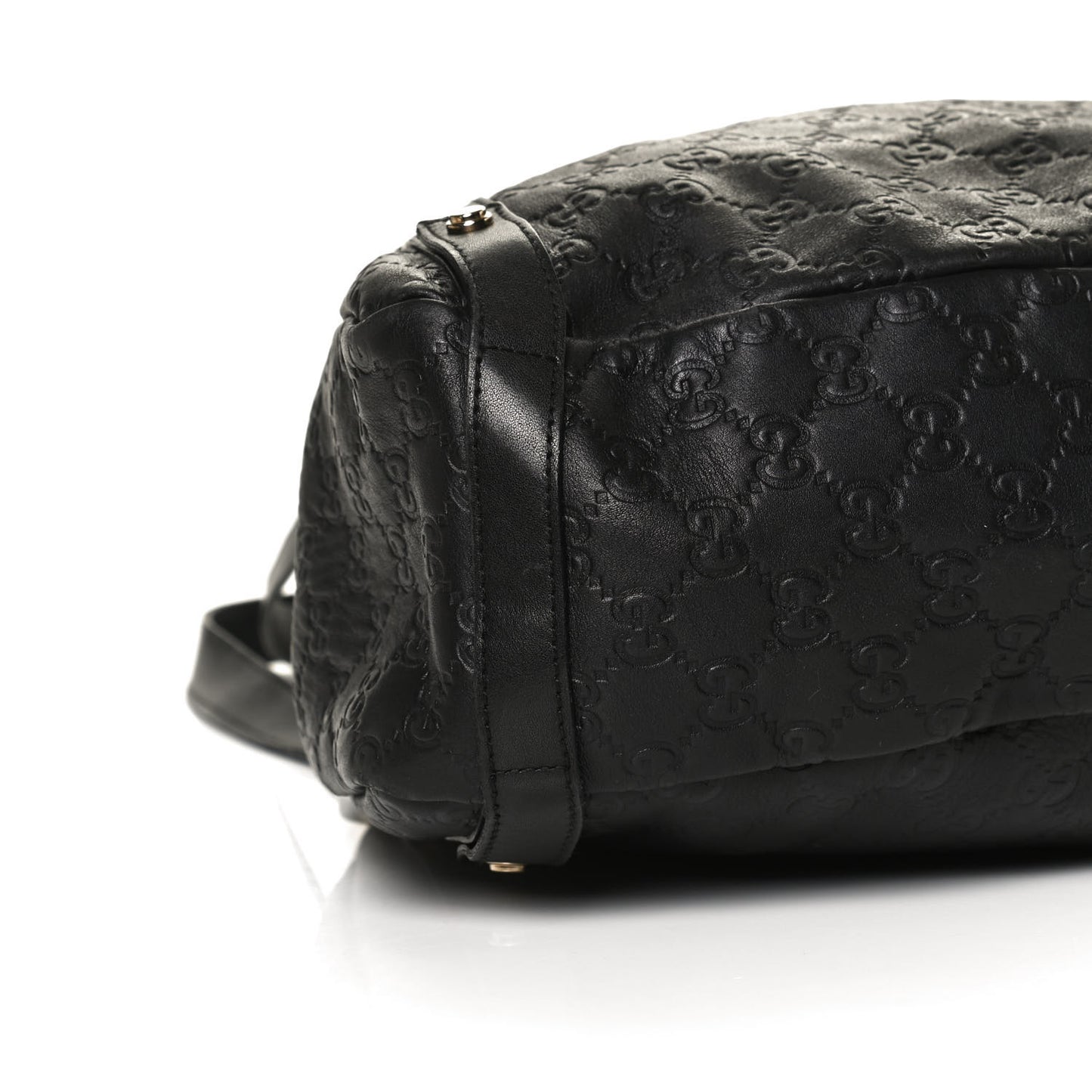 Guccissima Medium Abbey Shoulder Bag Black