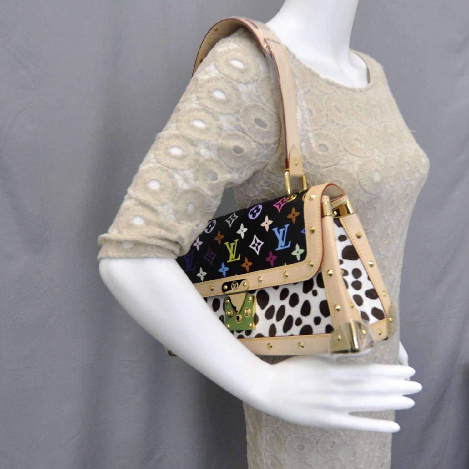 Louis Vuitton Monogram Multicolor Dalmatian Sac Rabat Bag 2 of 11