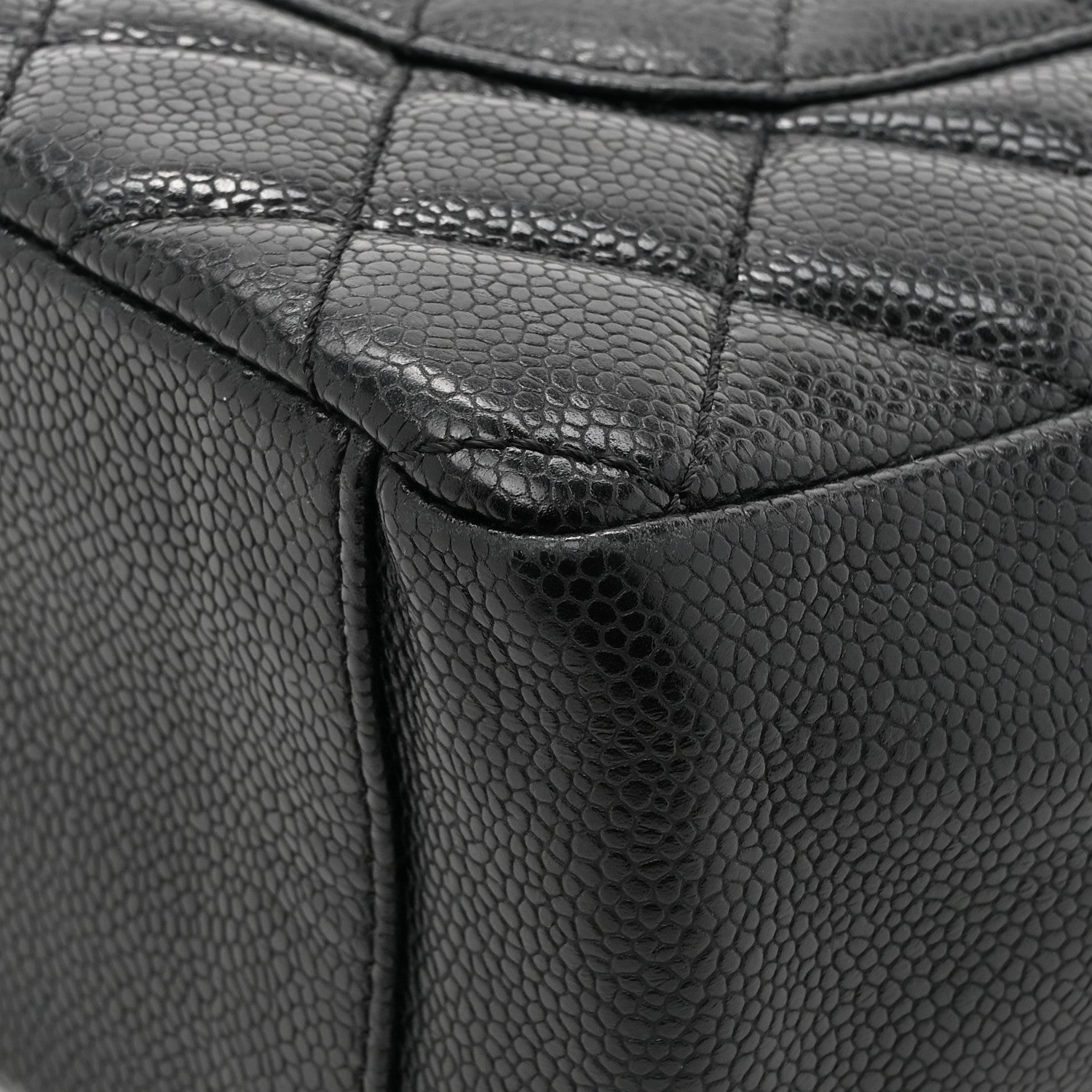 Chanel Caviar Quilted Petit Shopping Tote PST Black 14 of 14