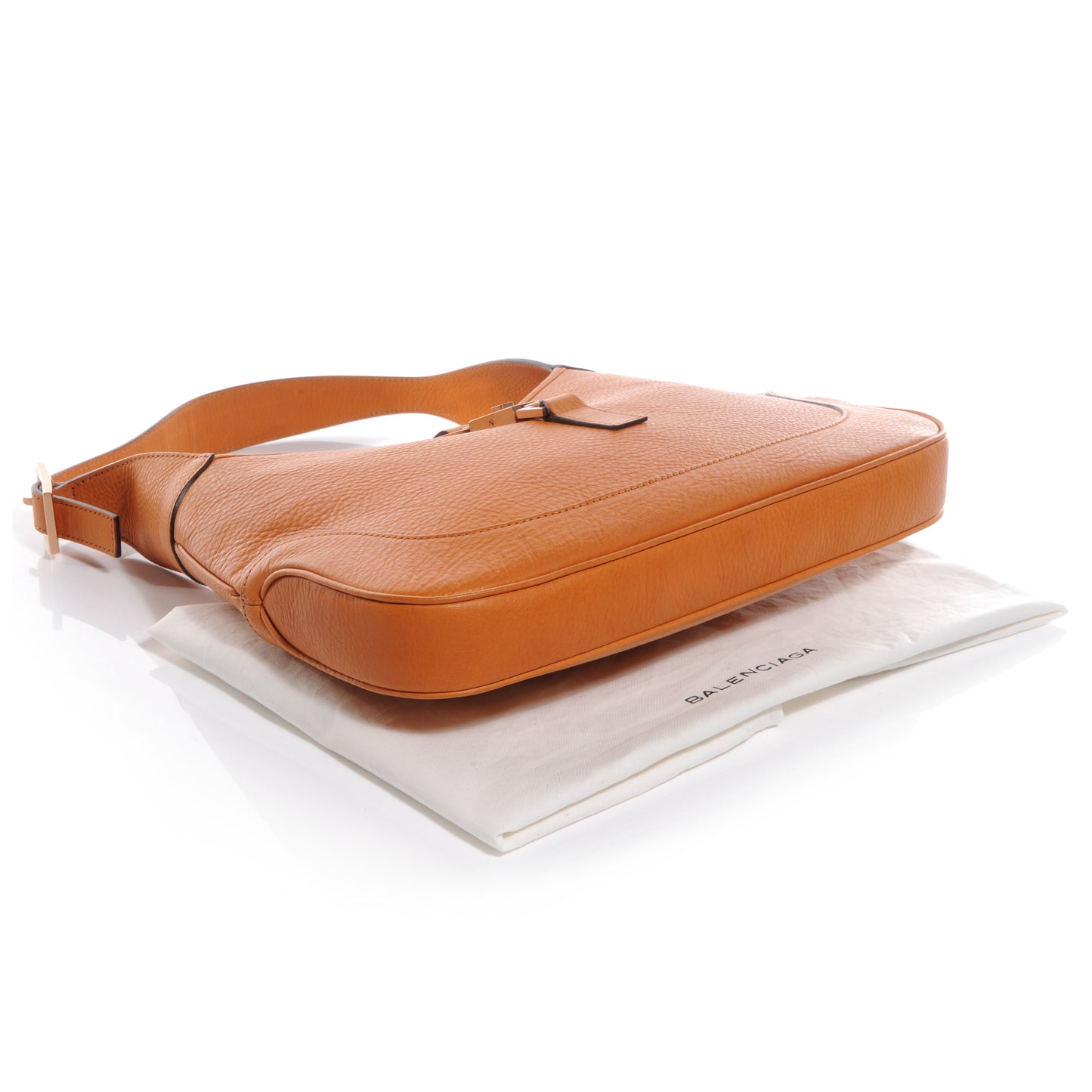 Leather Jackie O Hobo Orange