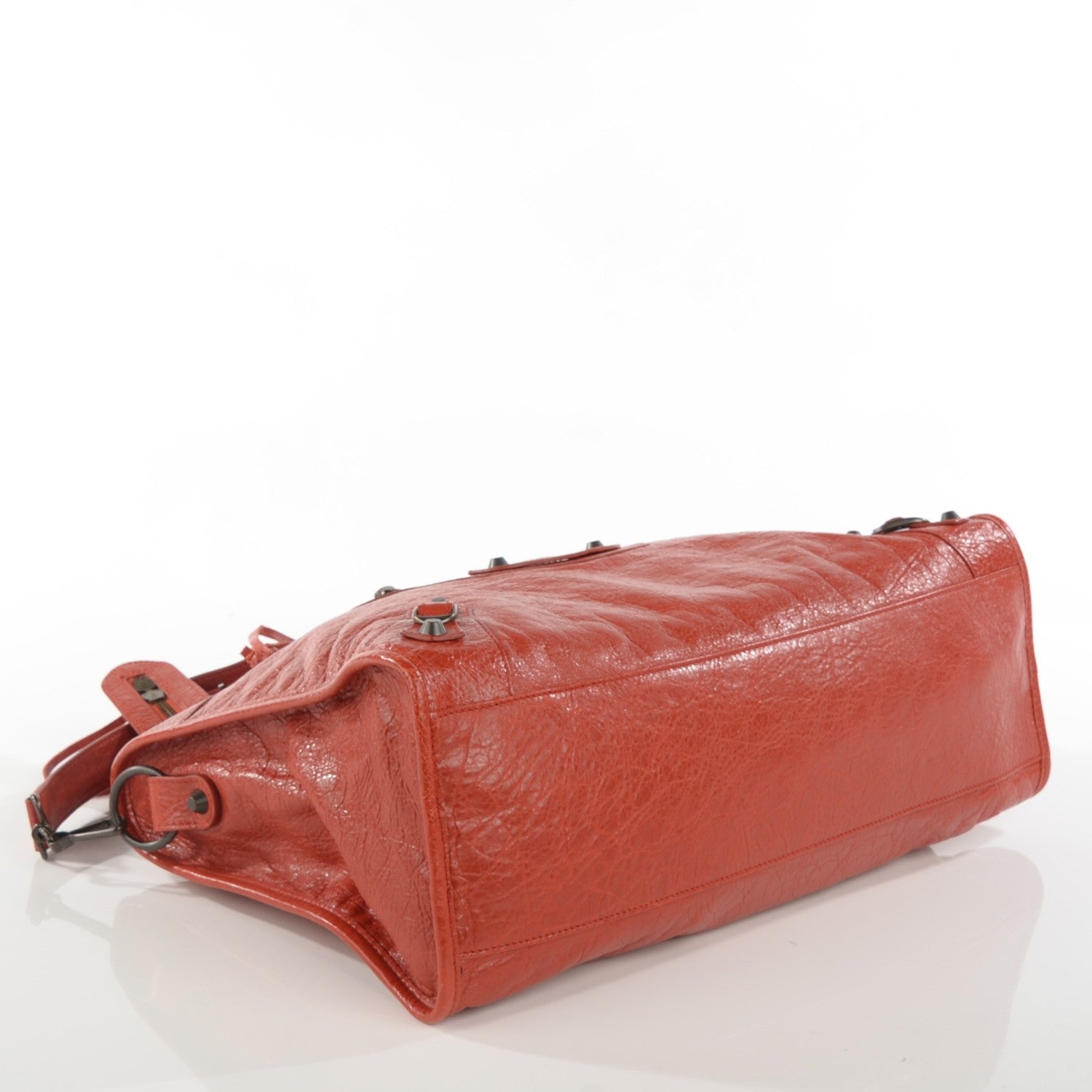 Balenciaga Agneau Classic Hardware City Rouge Ambre 4 of 8