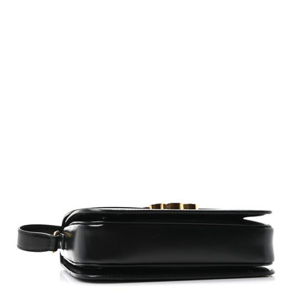 Celine Shiny Calfskin Medium Triomphe Black 4 of 10