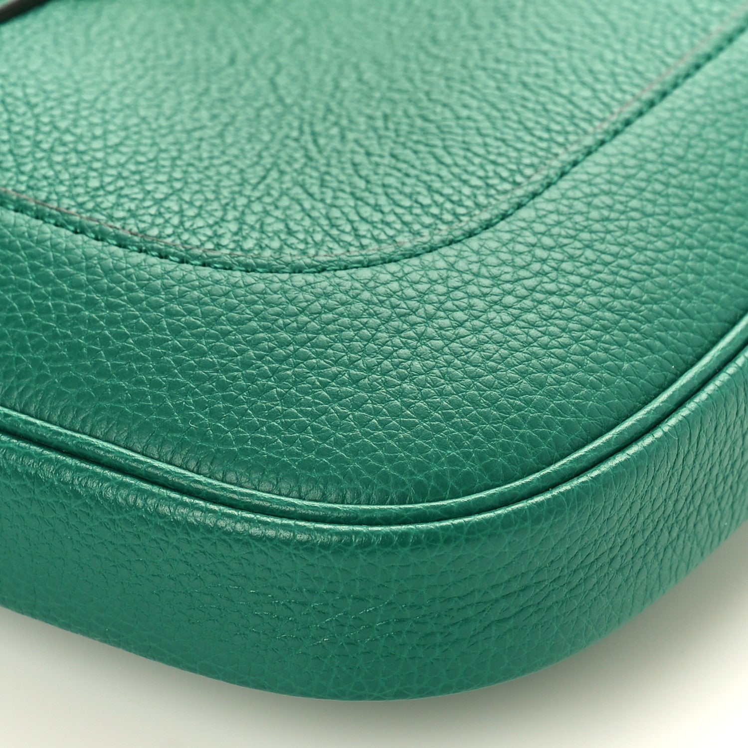 Gucci Grand Prix Calfskin Small Jackie 1961 Hobo Emerald 8 of 8