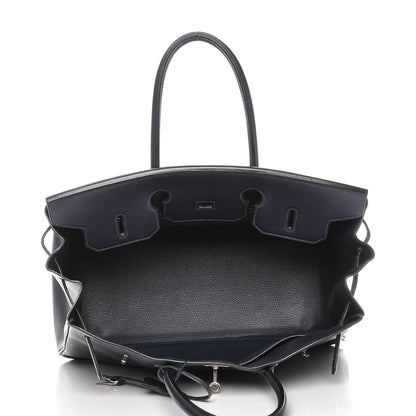 Hermes Epsom Birkin 35 Bleu Indigo 4 of 28