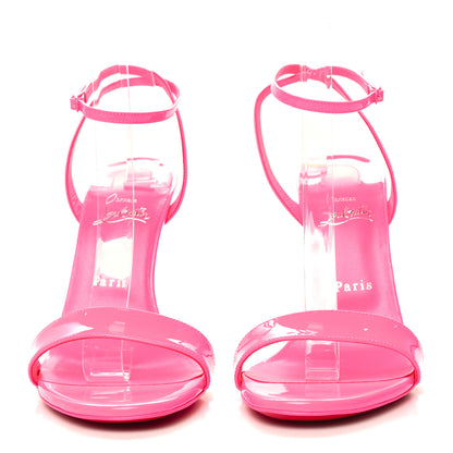 Christian Louboutin Patent Loubigirl 100 Sandals 40 Poupidou 2 of 7