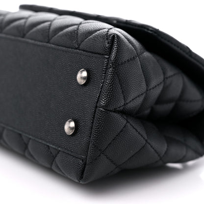 Chanel Caviar Quilted Mini Coco Handle Flap Black 9 of 10