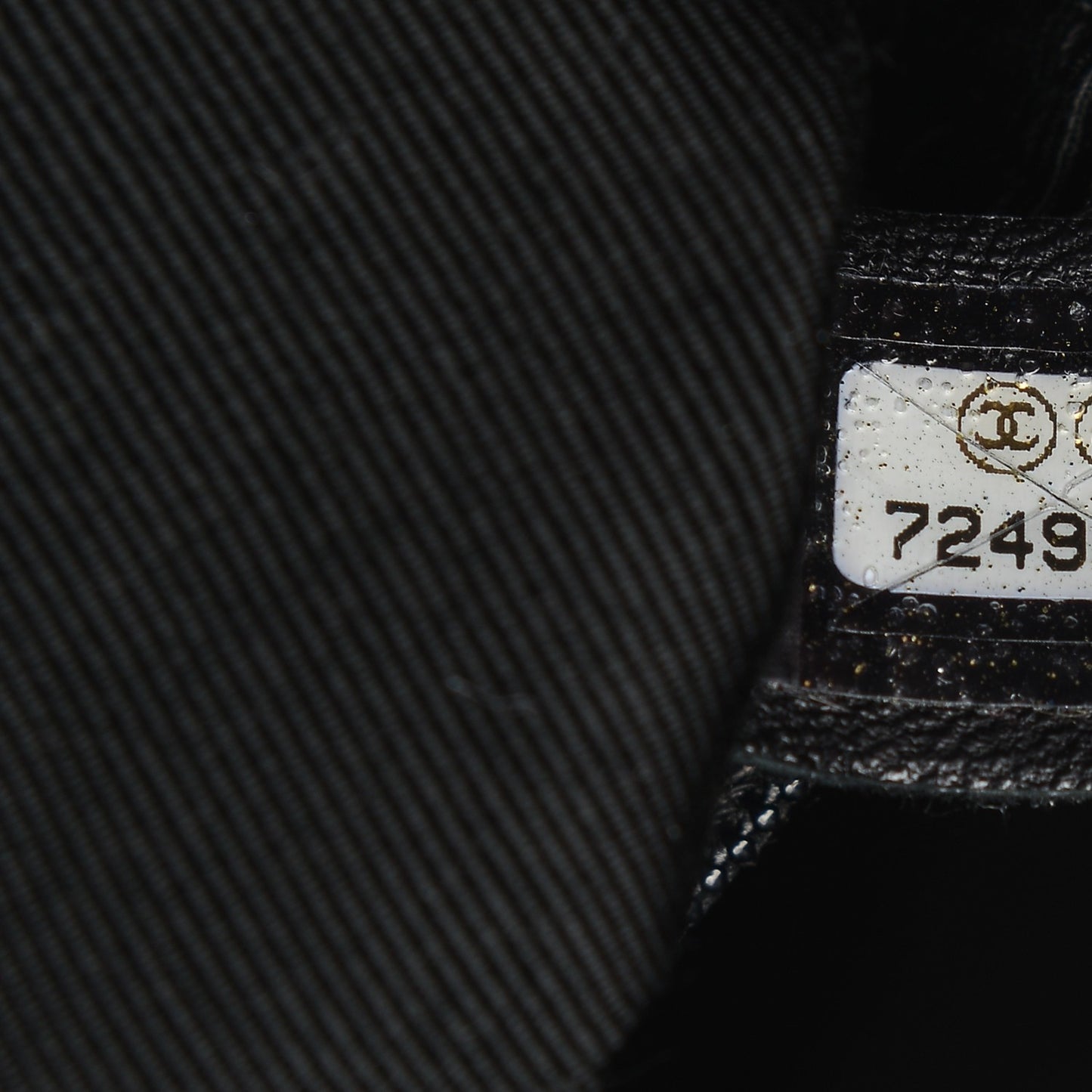 Caviar Medallion Tote Black