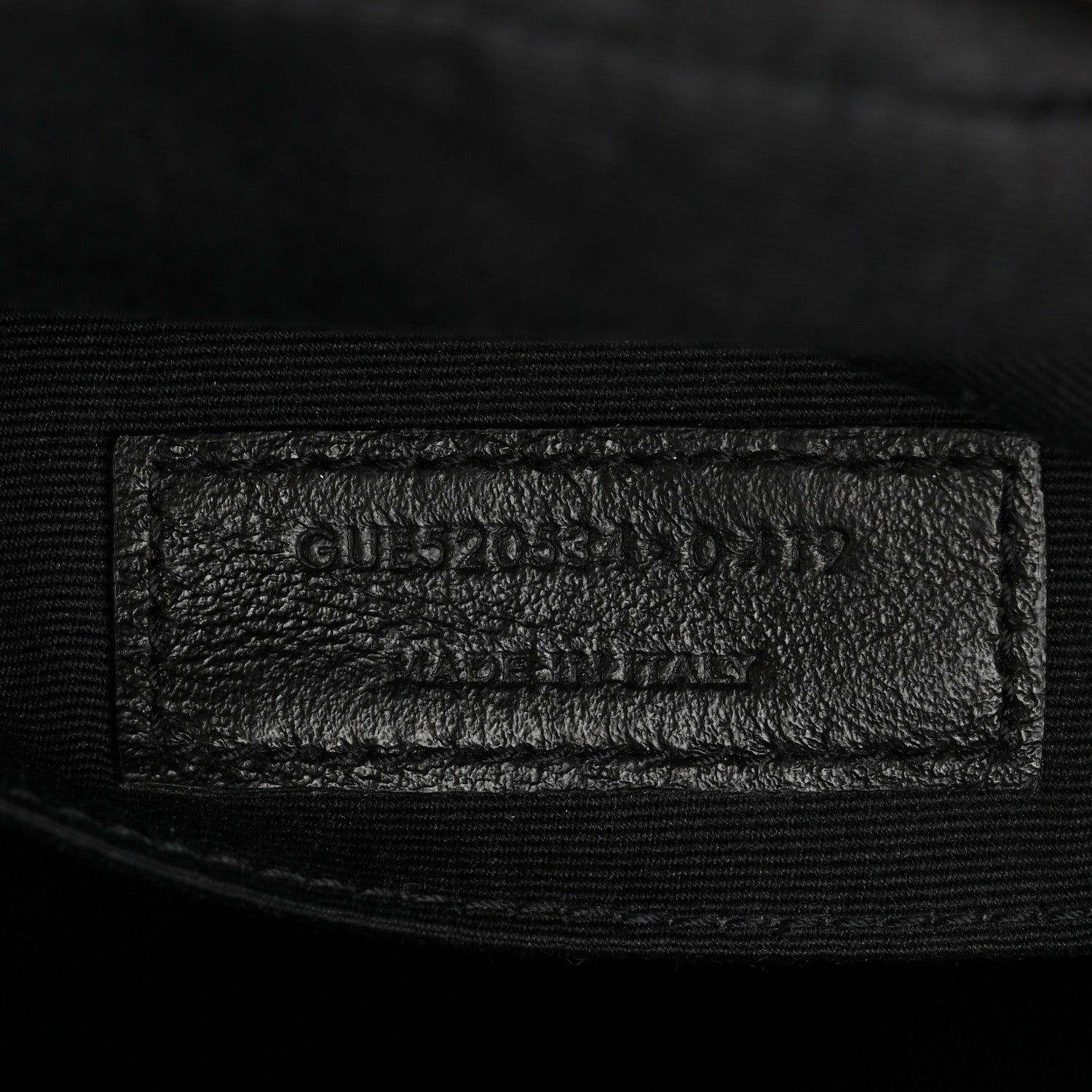 Saint Laurent Calfskin Matelasse Monogram Lou Camera Bag Rouge Eros 7 of 11