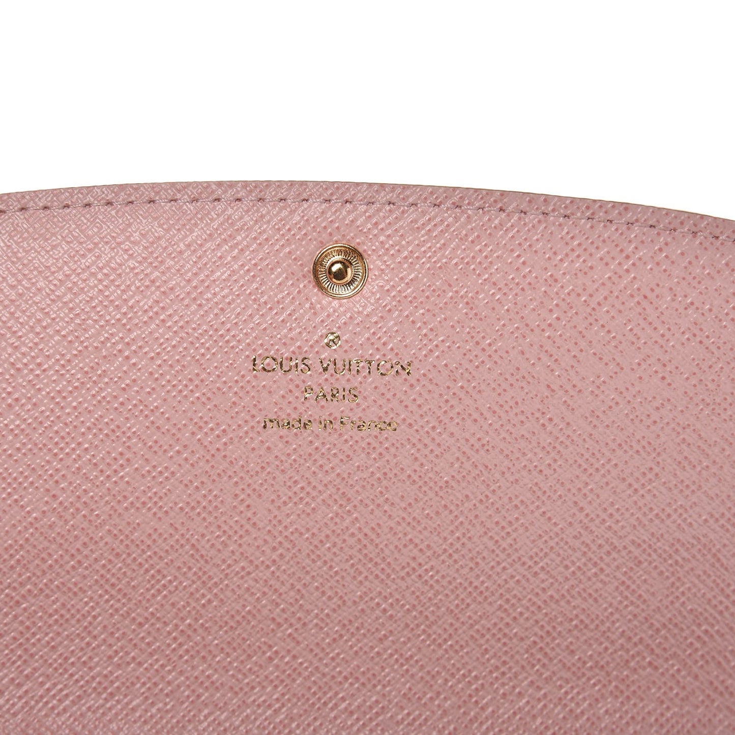 Damier Azur Emilie Wallet Rose Ballerine