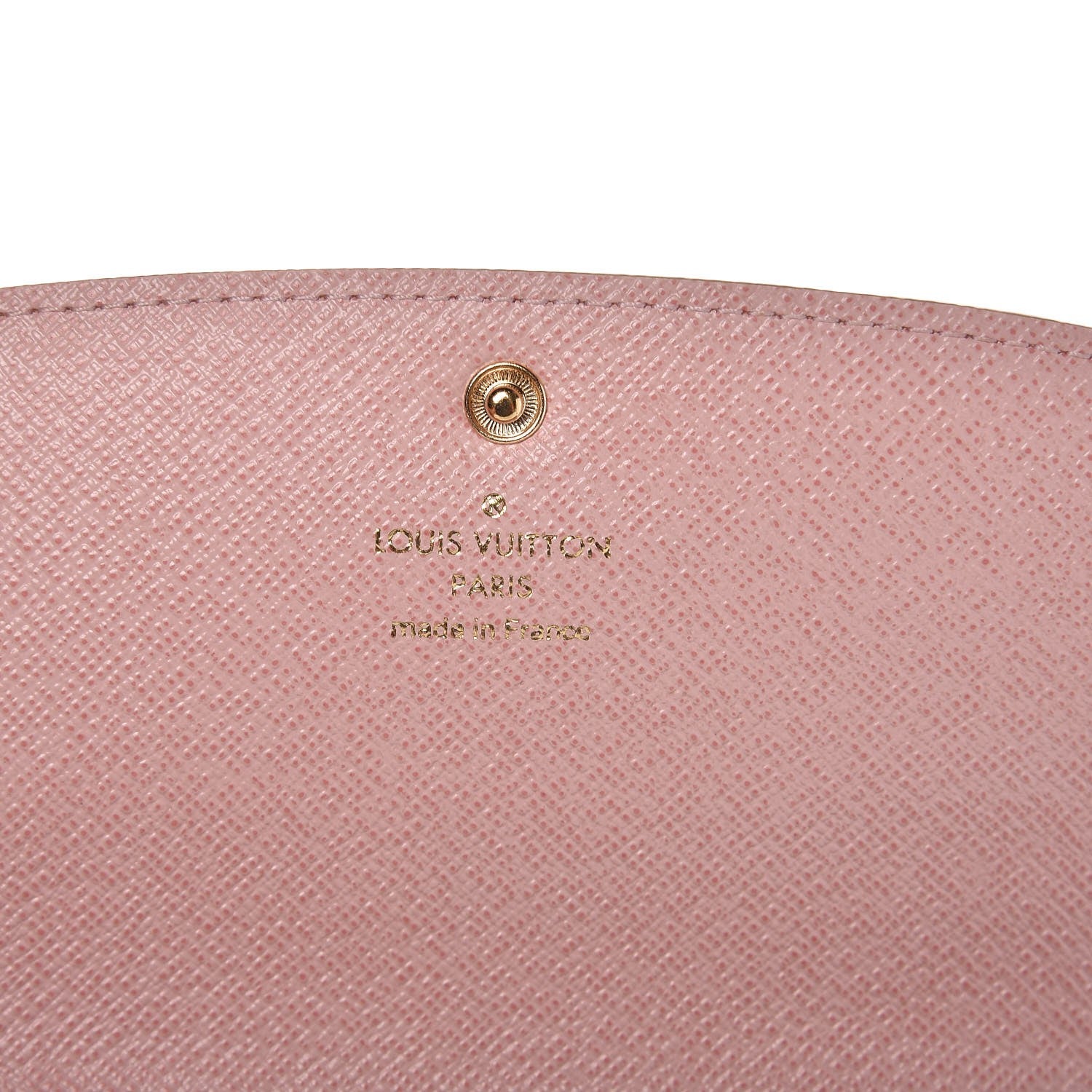 Louis Vuitton Damier Azur Emilie Wallet Rose Ballerine 6 of 7