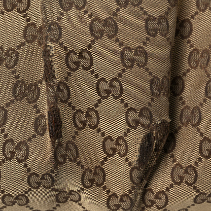 Gucci Monogram Margaux Calfskin Medium Sukey Top Handle Bag Beige Ebony Mystic White 20 of 22