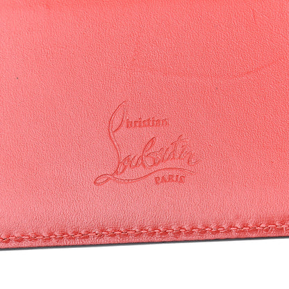 Christian Louboutin Calfskin Clipsos Spike Bi-Fold Wallet White 6 of 10