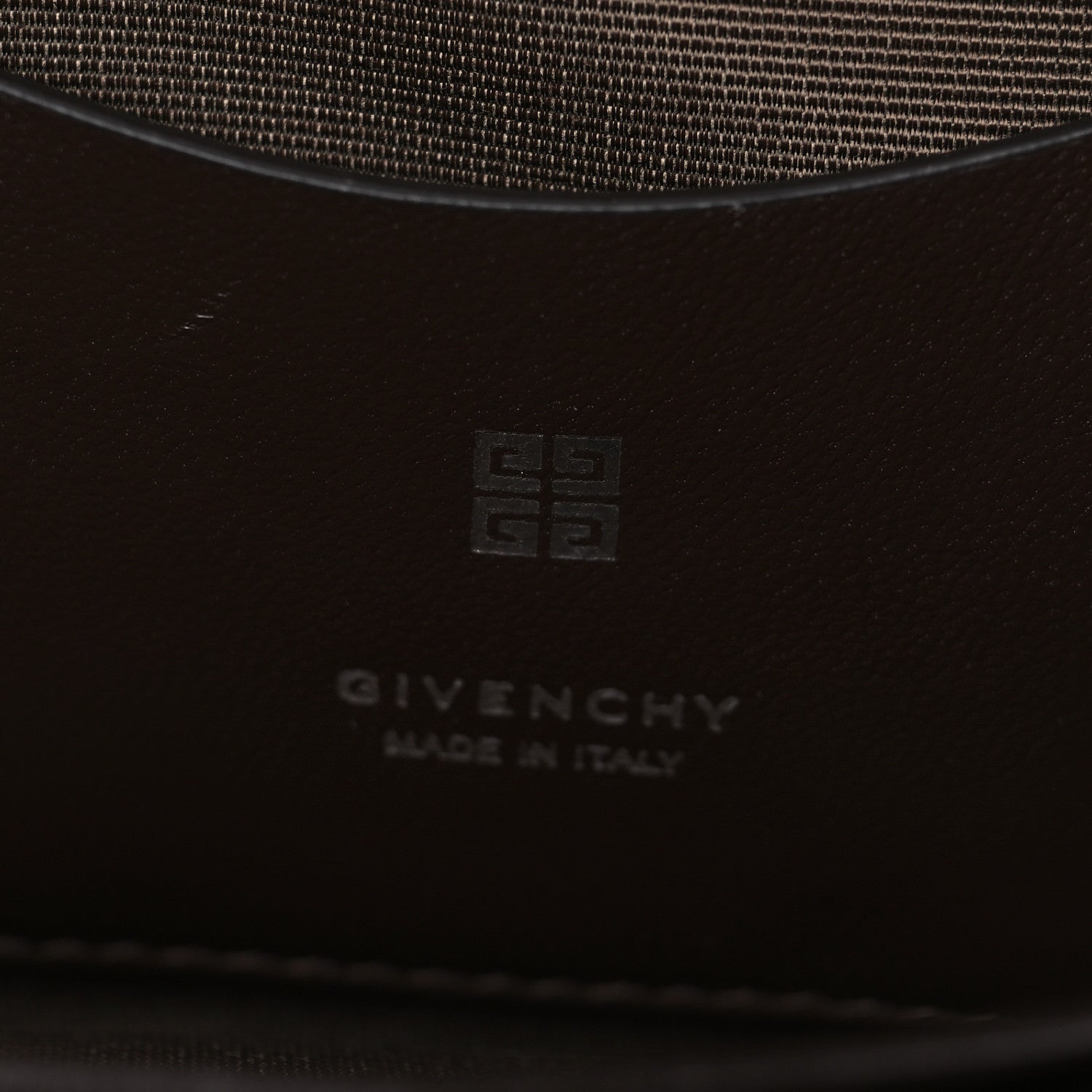 Givenchy Patent Calfskin Small P'tit Voyou Shoulder Bag Ebony Brown 7 of 10