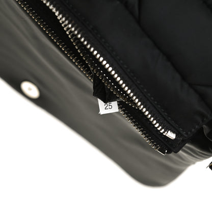 Prada Re-Nylon Quilted Padded Flap Shoulder Bag Black 7 of 10