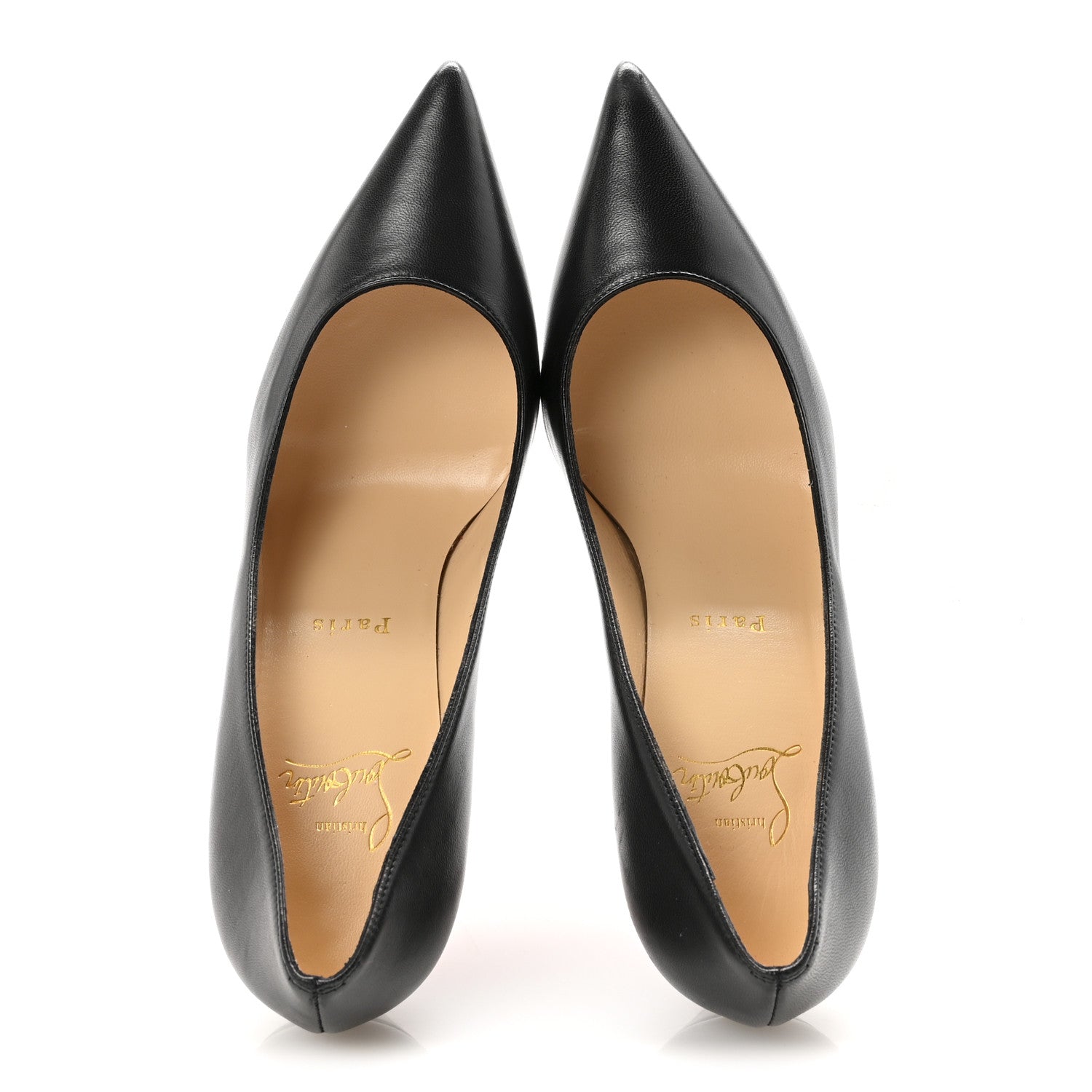 Christian Louboutin Nappa Shiny Kate 85 Pumps 37 Black 2 of 8