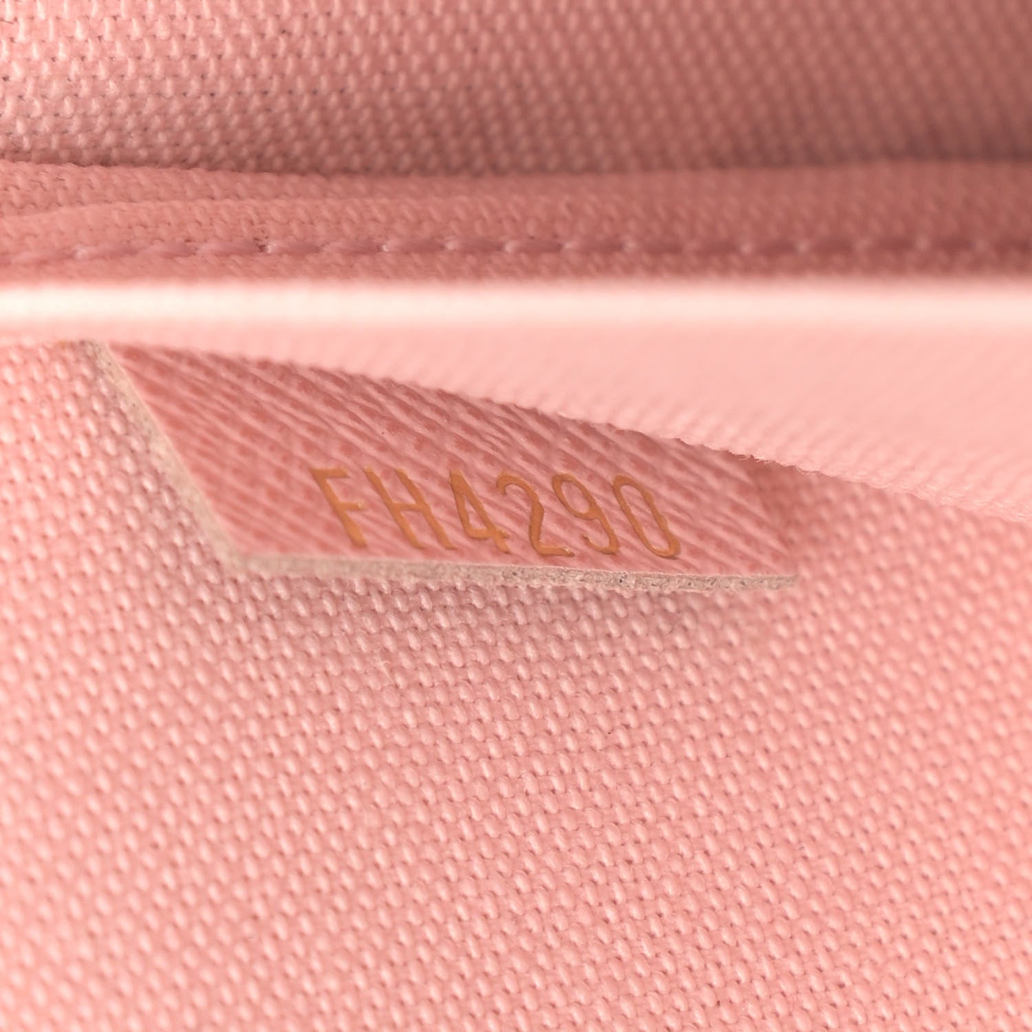 Louis Vuitton Damier Azur Pochette Felicie Chain Wallet Rose Ballerine 7 of 7