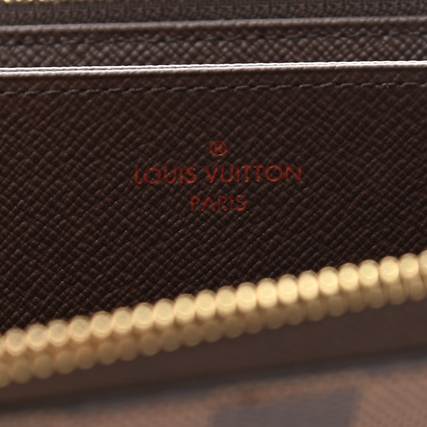 Louis Vuitton Damier Ebene Zippy Wallet 6 of 7