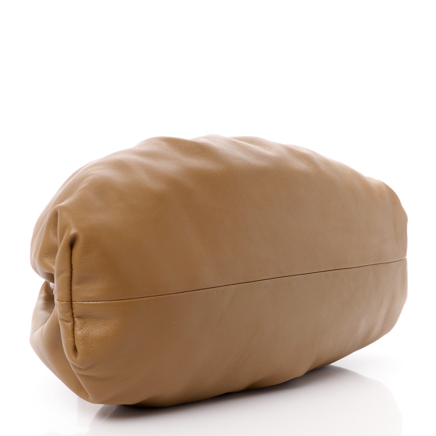 Bottega Veneta Smooth Butter Calf The Pouch Oversized Clutch Cammello 4 of 12