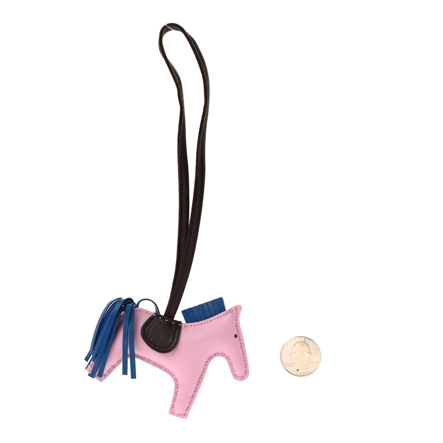 Milo Lambskin Grigri Rodeo Horse Bag Charm PM Mauve Sylvestre Bleu France Rouge Sellier