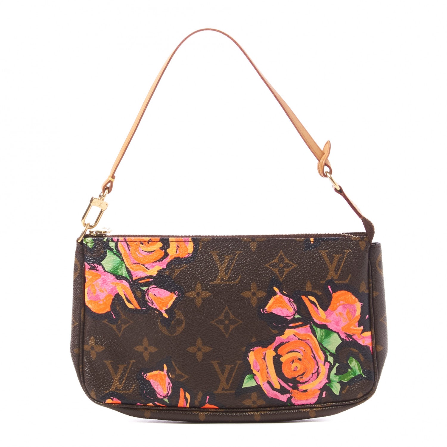 Louis Vuitton Monogram Roses Pochette Accessories 1 of 8