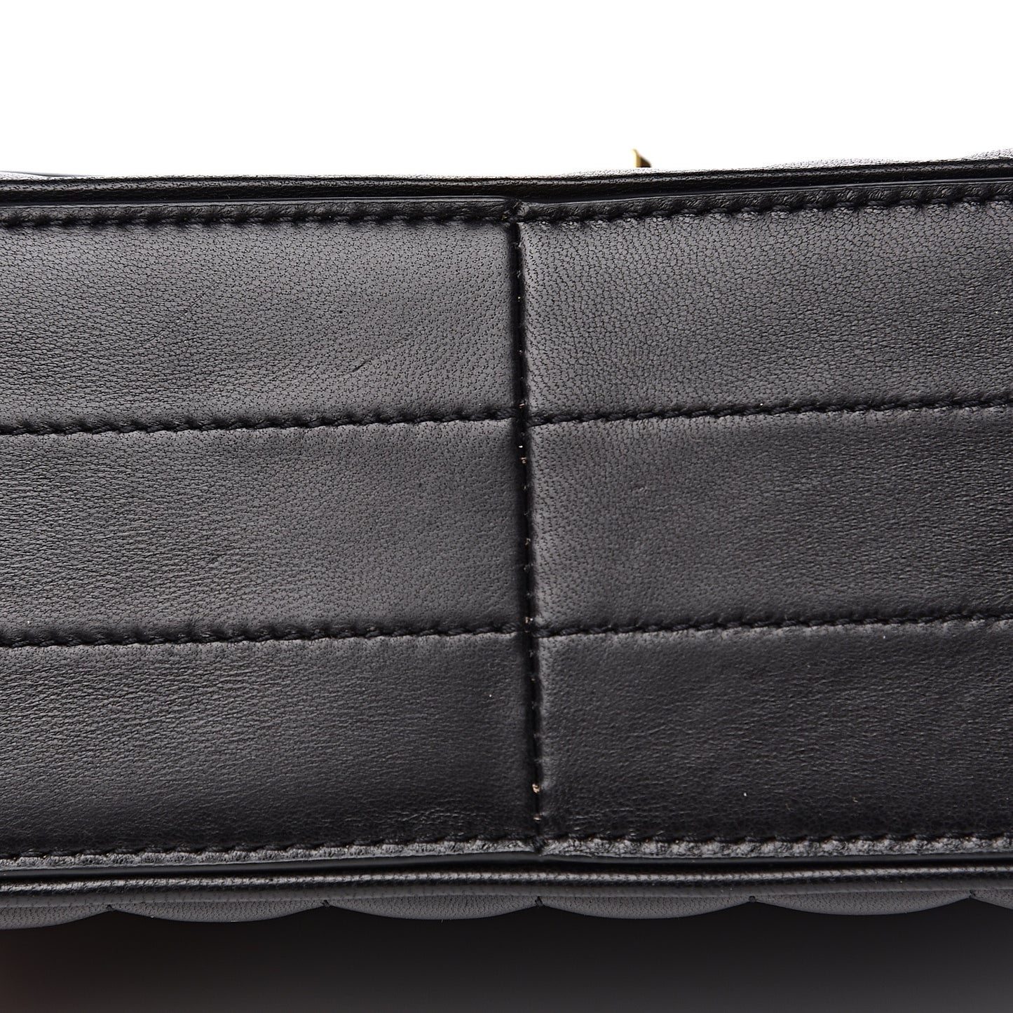 Lambskin Matelasse Monogram Medium Vicky Chain Bag Black