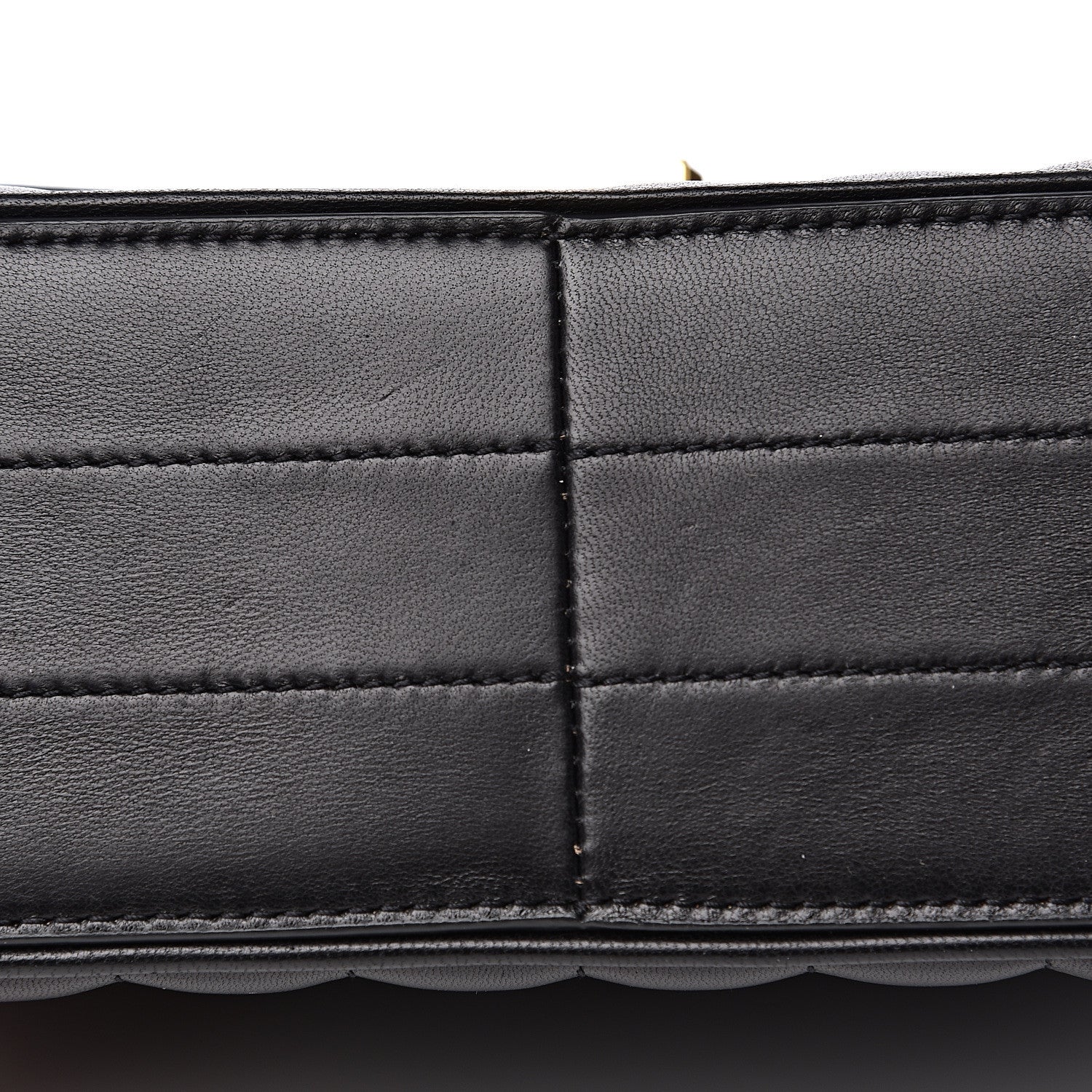 Saint Laurent Lambskin Matelasse Monogram Medium Vicky Chain Bag Black 11 of 14