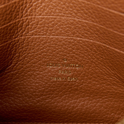 Louis Vuitton Empreinte Monogram Giant Double Zip Pochette Caramel 8 of 12