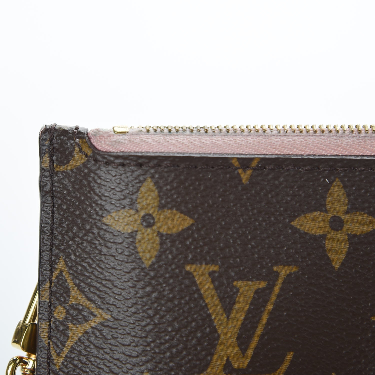 Louis Vuitton Monogram Neverfull MM GM Pochette Rose Ballerine 8 of 13