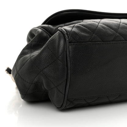 Chanel Caviar Quilted Timeless Accordion Flap Black 9 of 17