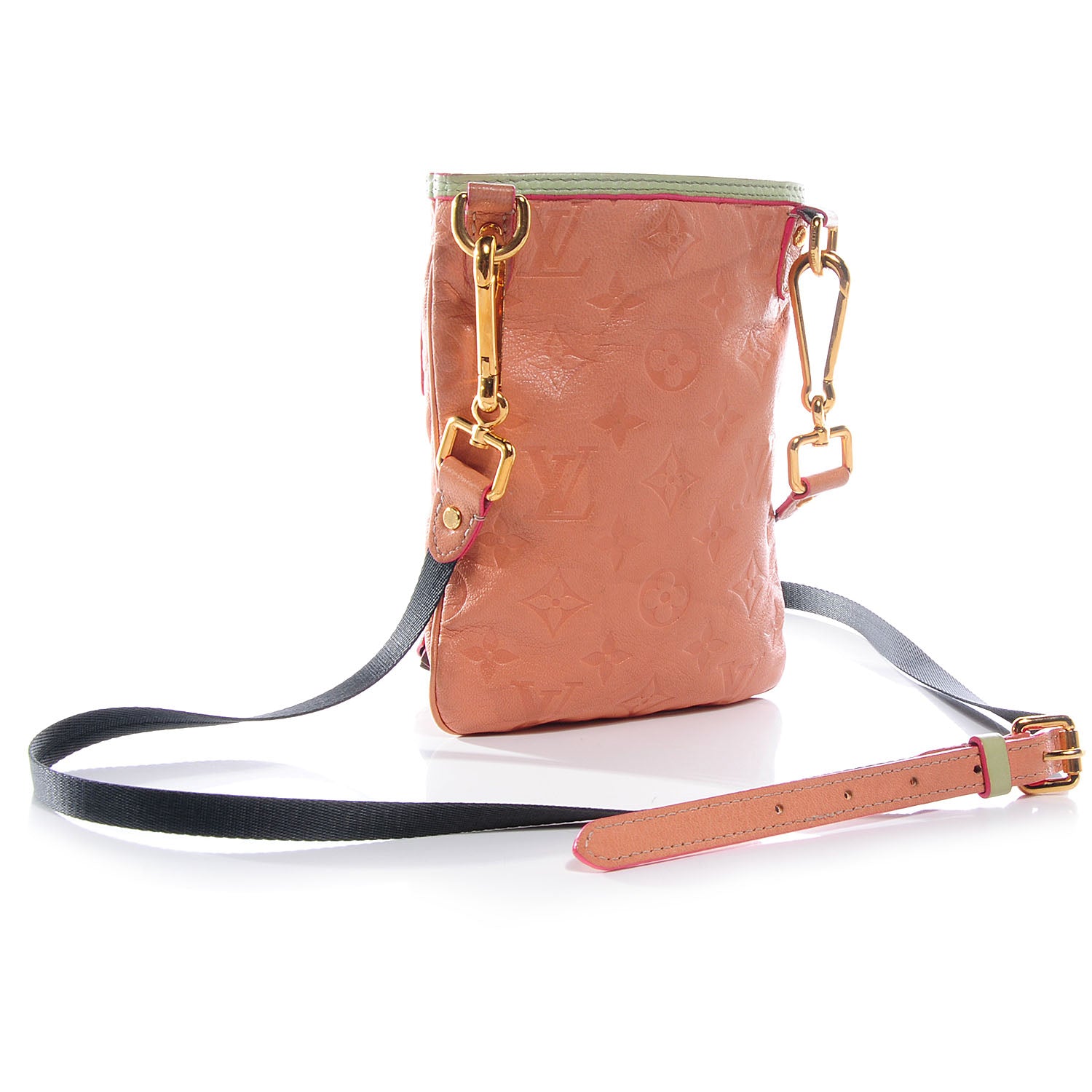 Louis Vuitton Monogram Leather Underground Flat Messenger Rose 3 of 7