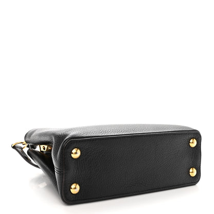 Louis Vuitton Taurillon Capucines BB Black 4 of 14