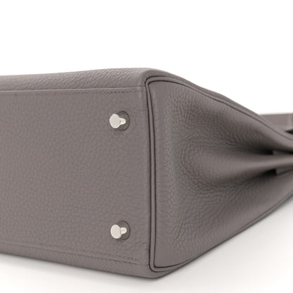 Hermes Togo Kelly Retourne 28 Etain 10 of 11