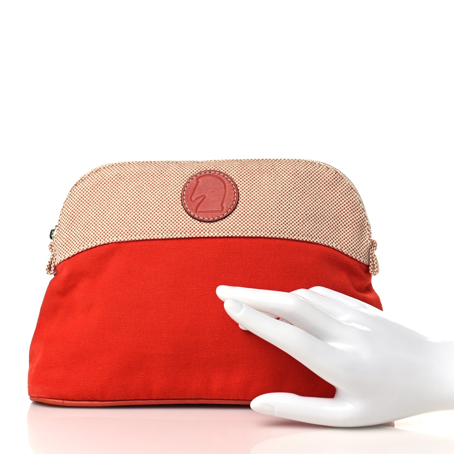Canvas Bolide Samarcande Toiletry Case MM Terracotta