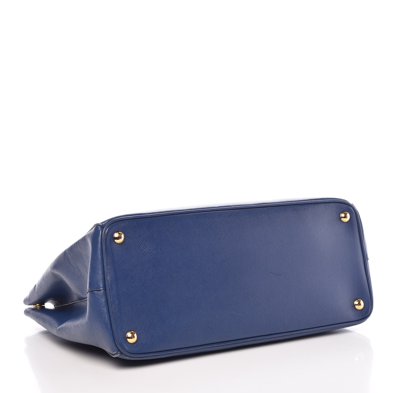Prada Saffiano Lux Parabole Tote Bleuette 4 of 12