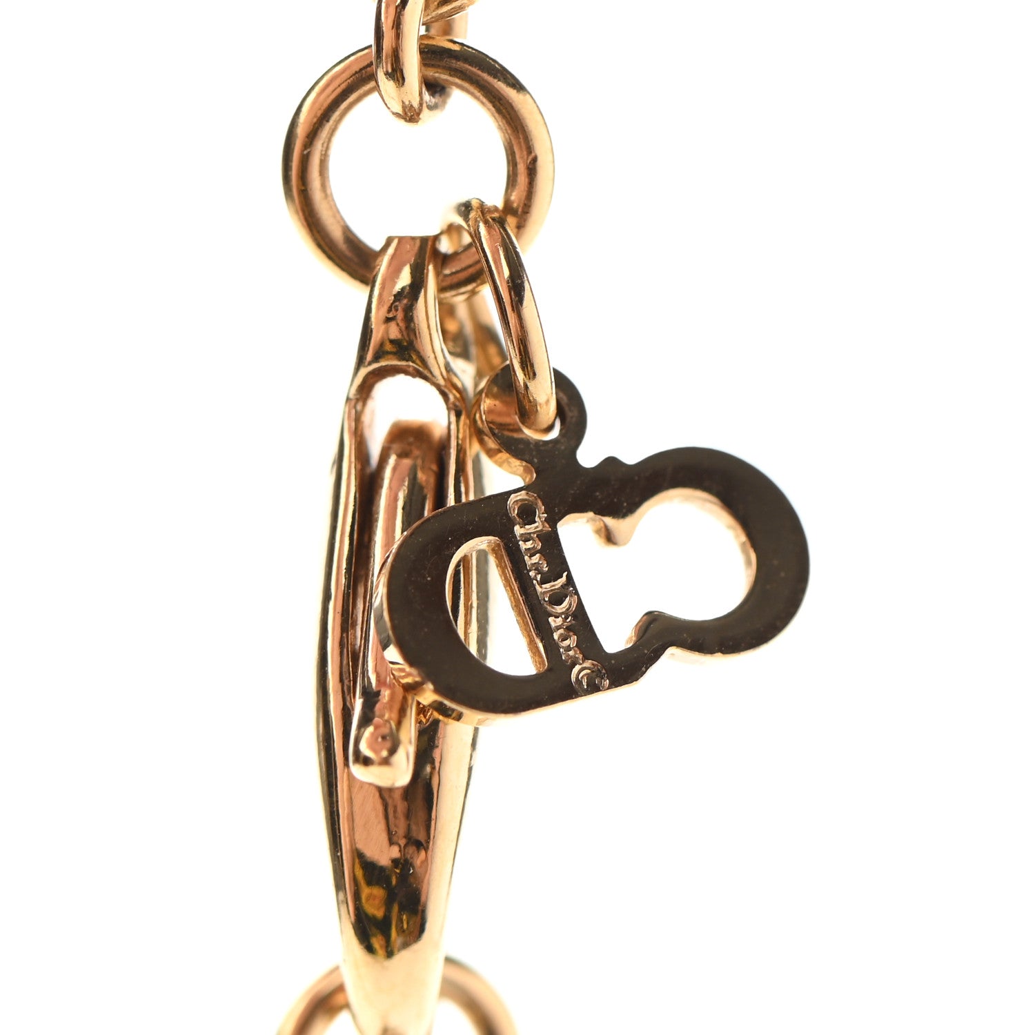 Christian Dior Crystal Dio(r)evolution Necklace Gold 6 of 6