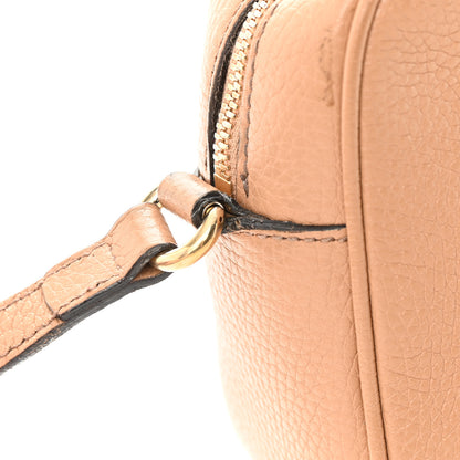 Gucci Pebbled Calfskin Small Soho Disco Bag Camelia 18 of 22